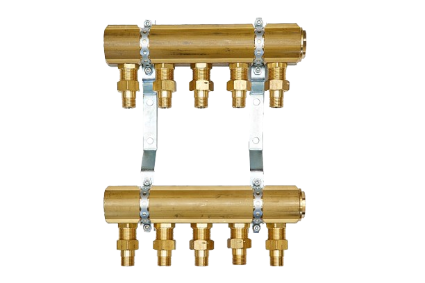 Rozdzielacz mosiężny C3 rozstaw 50mm