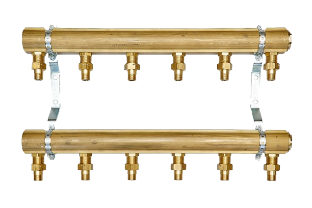 Rozdzielacz mosiężny C3 rozstaw 100mm