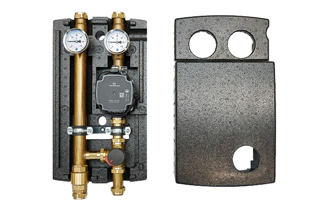 Grupa pompowa 1" z zaworem pod siłownik